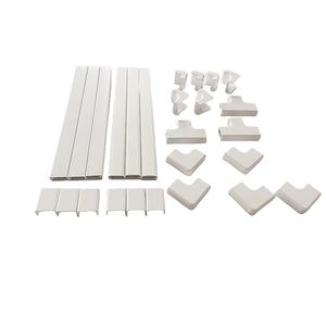 Gestion des câbles blancs montage mural câble <span class=keywords><strong>TV</strong></span> correcteur cordon raceway - Product Image 6