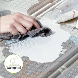 Alfombrillas de <span class=keywords><strong>juegos</strong></span> para bebés, alfombrillas de actividades para <span class=keywords><strong>juegos</strong></span> de bebés, <span class=keywords><strong>alfombra</strong></span> impermeable para niños, alfombras suaves plegables para gatear para madres y niños - Product Image 4