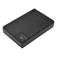 Fuente de Alimentación Ininterrumpida (UPS) de CC de 10400 mAh, POE 5V 9V 12V CC, para Router WIFI, Módem, Mini UPS en Línea