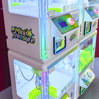Distributeur de prix 2-en-1 combiné, machine d'arcade à monnayeur empilable pour centre de jeux et centre commercial
