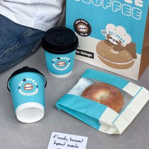 <b>Disposable</b> Eco-Friendly Biodegradable Double Wall Cardboard Paper <b>Cups</b> Custom Printed for Coffee Ice Cream <b>Dessert</b> Food Grade - Product Image 4