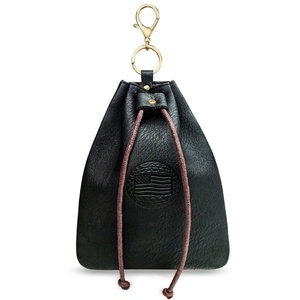 Sac de golf personnalisé Boshiho en cuir véritable, pochette de rangement pour objets de valeur en cuir - Product Image 2