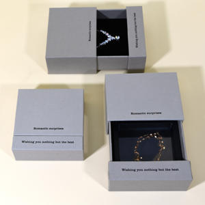 Caja de regalo de cajón deslizante de <span class=keywords><strong>manga</strong></span> extraíble rígida de papel de cartón con logotipo impreso personalizado de lujo embalaje con inserto - Product Image 4