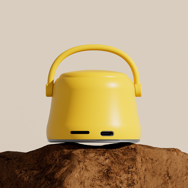 Fashionable Teapot Shaped BT 5.2 TWS Speaker A20 5W 600mAh Battery Portable Wireless Audio Mini Multi-Color Speaker