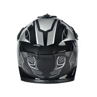 Casque de moto de haute qualité avec lunettes de protection et gants, doublure en coton, résistant aux chocs, en ABS, pour motocross
