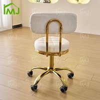 Chaise de technicien des ongles, mobilier de salon, tabouret mobile de coiffure, chaise de salon de beauté
