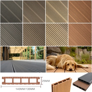 Planches de terrasse en WPC modernes Gingfisher, imperméables, design brossé, antidérapantes, écologiques, ignifuges, résistantes aux fissures, garantie 5 ans - Product Image 2
