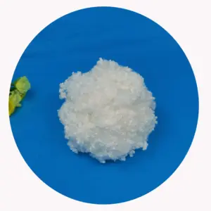 Siliconized Virgin Polyester Staple Fiber Solid For Filling