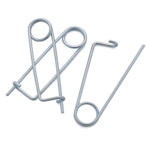 2mm - 8mm Goupilles de verrouillage fendues de sécurité en acier à ressort Goupilles fendues à ressort Goupilles de circlip - Product Image 3