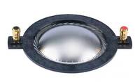 Diafragma de titanio plateado de 74.5mm, bobina de voz CCAW de 8 ohmios, reemplazo de controlador de altavoz de bocina, 100-300W, audio de alta fidelidad, de fábrica