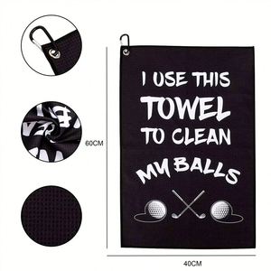 Serviettes de golf en microfibre personnalisées avec logo OEM et texture gaufrée - Articles promotionnels sportifs parfaits - Product Image 5