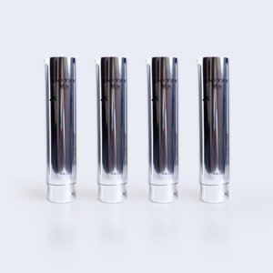 कस्टम 120ml चांदी एल्यूमीनियम खाली निचोड़ने ट्यूब लोशन चेहरे के मास्क क्रीम क्लीनज़र अन्य - Product Image 3