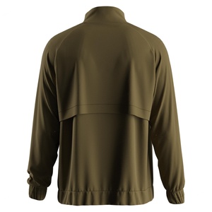 Veste de sport en nylon haute performance avec ventilation perforée au laser au dos et aux coudes, respirante, séchage rapide, légère - Product Image 2