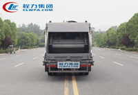 Camion à ordures de compression de compacteur électrique de Dongfeng 4x2 5cbm 8cbm camion à ordures à vendre