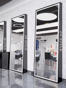 Mobilier <span class=keywords><strong>de</strong></span> <span class=keywords><strong>salon</strong></span> <span class=keywords><strong>de</strong></span> barbier droit <span class=keywords><strong>de</strong></span> grande qualité, doré, grand miroir <span class=keywords><strong>de</strong></span> <span class=keywords><strong>coiffure</strong></span> en verre, art déco pour beauté et maquillage - Product Image 4