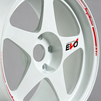 Llantas de Aleación Forjadas Ligeras JDM Clásicas de 5 Radios, Blanco Brillante, 17 18 19 Pulgadas, 5x114.3, Monobloque, para Honda Civic Fit