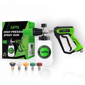 <span class=keywords><strong>Kit</strong></span> <span class=keywords><strong>de</strong></span> Pistolet Canon à Mousse pour <span class=keywords><strong>Nettoyage</strong></span> Haute Pression 4000 PSI Portatif, Lavage Auto Direct Usine - Product Image 1