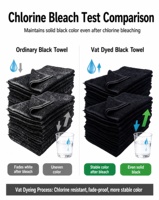 Serviettes de Bain en Coton Éponge 100% Luxe Compressées Écologiques à Séchage Rapide, Douces et Très Absorbantes, de Haute Qualité pour la Maison et le Visage – Vente en Gros