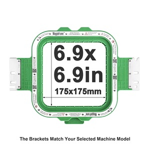 Aro Magnético MaggieFrame de 6.9x6.9 pulgadas (175x175 mm) para Máquina de Bordar <span class=keywords><strong>Janome</strong></span> MB7 MB7S <span class=keywords><strong>MB4</strong></span> MB4S - Product Image 2