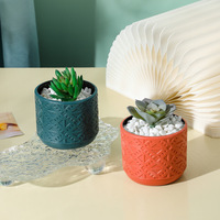 Nouveau récipient créatif de style nordique pour arrangements floraux secs et humides, vase hydroponique en plastique, pot de fleurs en porcelaine