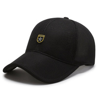 Topi Olahraga Musim Panas Gorras Custom Vintage Mesh Hats Outdoor Memancing Hiking Pria Trucker Mesh Hat