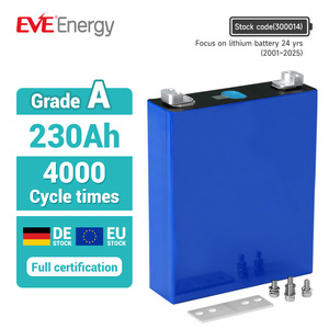 แบตเตอรี่ลิเธียมไอออนแบบแท่ง EVE LF230 3.2V 230Ah ลิเธียมไอรอนฟอสเฟต สำหรับยานพาหนะ รถยก รถกอล์ฟ - Product Image 1