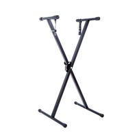 Professional Custom Iron+Plastic X-stand Folding Lightweight 2.8kg Music Keyboard Piano Stand for Electric Piano Black JH-X-03