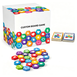 รับผลิตเกมกระดานรักษ์โลกแบบครบชุด ราคาโรงงาน พร้อมพิมพ์การ์ดเกม กล่องการ์ด และโลโก้ตามสั่ง สำหรับผู้ใหญ่ เด็ก และงานปาร์ตี้ - Product Image 1