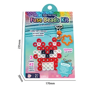 Kit de <span class=keywords><strong>perles</strong></span> à fusionner 3D innovant, ensemble de création de pixel art avec <span class=keywords><strong>perles</strong></span> fondantes pour les <span class=keywords><strong>loisirs</strong></span> <span class=keywords><strong>créatifs</strong></span> avancés - Product Image 4