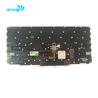 Keyboard HK-HHT dengan lampu latar dan penunjuk, versi UK untuk Notebook Lenovo Thinkpad x1 yoga gen3, Keyboard Terintegrasi