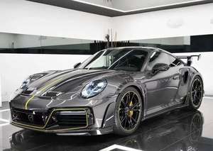 Kit de Carrocería de Fibra de Carbono Seca Estilo Turbo <span class=keywords><strong>S</strong></span> para Porsche Te-Chart para 992 911, Parachoques Delantero, Difusor Trasero, Faldones Laterales - Product Image 6