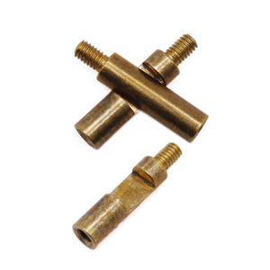 Perno Roscado Macho-Hembra <span class=keywords><strong>de</strong></span> Latón Mecanizado por CNC Personalizado, Perno Redondo M3 M4 con Superficies Planas Fresadas para Montaje en Placa <span class=keywords><strong>de</strong></span> Circuito Impreso - Product Image 4