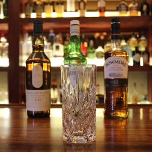 Großhandel Direct Crystal Lead Free Stilvolle Vintage Whisky Gläser Bar Longdrink Getränke glas geprägt Highball Glas Tasse - Product Image 5