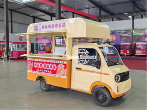 Nouvelles remorques de camions de restauration rapide entièrement équipées en acier inoxydable, cuisines mobiles de concession, garantie de 2 ans, résistantes à la rouille, 5,5 m - Product Image 3