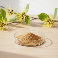 Poudre d'extrait d'hamamélis, extrait de Hamamelis Virginiana 10:1 20:1, soluble dans l'eau, pour complément alimentaire
