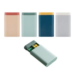Cadeaux promotionnels, boîtes à pilules en plastique, petite boîte à pilules de voyage, design tiroir, organiseur de pilules pour 2025 - Product Image 1
