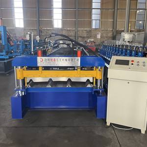 Maquina Para Hacer Calamina Formadora De Calamina Tr4 Y Tr5 Paraカラースチール屋根タイルMotor Como Componenteプリンシパル - Product Image 6