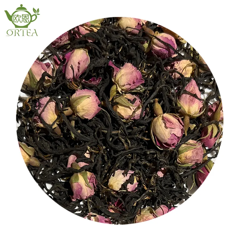 High Quality Rose flower black tea