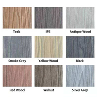 Panneaux de revêtement mural en bois composite Wpc pour l'extérieur Panneaux muraux en bois composite Co-extrudé Panneaux muraux extérieurs en bois composite