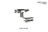 Soporte Inferior de Parachoques Delantero para PORSCHE CAYENNE 9Y0.1 2018-2023, 9Y0807959 OK1, 9Y0807960 OK1