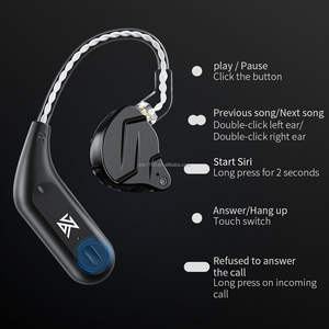 Auriculares Inalámbricos KZ AZ09 TWS de 2 Pines con Tecnología Híbrida ENC/ACC, Gancho para la Oreja, Interfaz Tipo-C Inteligente EDXPRO ZSNPRO CCA ND - Product Image 2