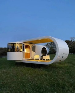 Nuova casa Mobile di lusso portatile espandibile Mobile per il massaggio del caffè per le vacanze Hotel, nuova cabina spaziale innovativa - Product Image 1