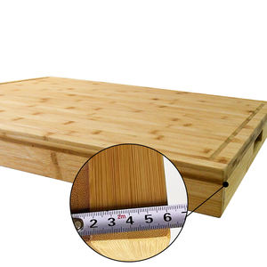 Tablero de madera de bambú para Fideos, cubierta de estufa y tabla de cortar para estufa de RV, cubierta superior, bandeja de servicio de madera con asas - Product Image 3