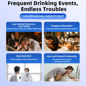 أقراص مضادة للخمار مع الفيتامينات لحماية الكبد وتنظيفه من الكحول - Product Image 3