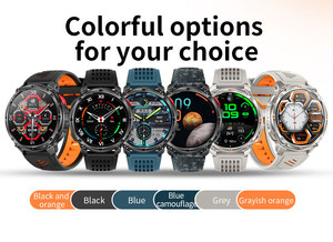 Montre connectée sport Android haut de gamme, boîtier en alliage, écran IPS, longue autonomie (10-20 jours), contrôle par application, suivi d'activité, moniteur de fréquence cardiaque, IP68 - Product Image 2