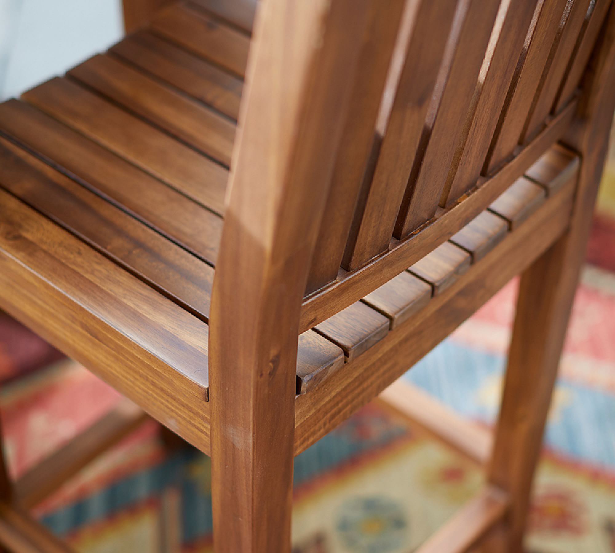 High Quality All-Weather Patio Furniture Wood Outdoor Barstool