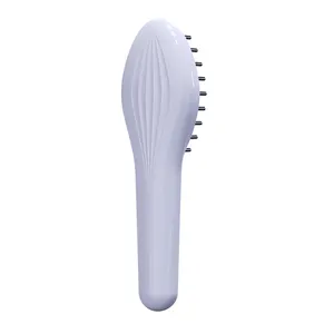 Electric EMS Red Light Therapy Soothing Hair Care Essential Oil Applicator Scalp Head Relaxation Massage Massaging Brush
