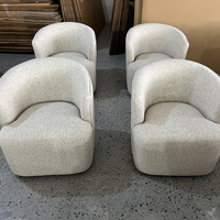 Meubles de salon de luxe, style français, design contemporain antique, fauteuil rembourré Bauhaus, fauteuil lounge nordique