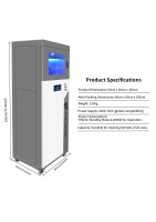 Machine de nettoyage et de stérilisation des casques entièrement automatique en acier inoxydable