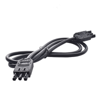 Cable de Extensión de Alimentación GST18, Conector Modular de 3 Pines Macho a Hembra, Cable de Alimentación para Escritorio de Oficina y Sistema de Iluminación LED